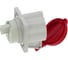Встраиваемая розетка INPIN 32A/400V/3P+E/IP44, фланец 75x75 CA1399 3