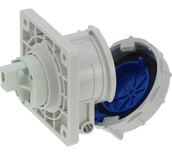 Встраиваемая розетка INPIN 16A/230V/1P+N+E/IP67, фланец 75x75 CA218