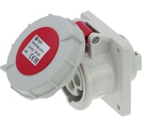 Встраиваемая розетка INPIN 16A/400V/3P+E/IP67, фланец 75x75 CA222