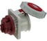 Встраиваемая розетка INPIN 63A/400V/3P+E/IP67, фланец 100x107 CA1124 2
