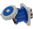 Встраиваемая розетка INPIN 125A/230V/1P+N+E/IP67, фланец 130x130 CA3380 1