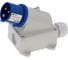 Настенная вилка INPIN 16A/230V/1P+N+E/IP44 CA332 1