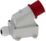 Настенная вилка INPIN 16A/400V/3P+E/IP44 CA336 2