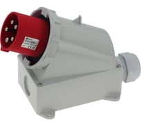 Настенная вилка INPIN 63A/400V/3P+N+E/IP67 CA361