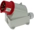 Настенная вилка INPIN 32A/400V/3P+N+E/IP44 CA354 1