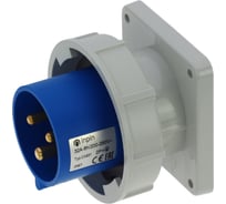 Встраиваемая вилка INPIN 32A/230V/1P+N+E/IP67, фланец 86x86 CA831