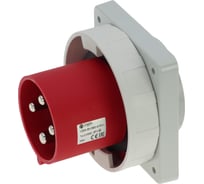 Встраиваемая вилка INPIN 125A/400V/3P+E/IP67, фланец 130x130 CA3583