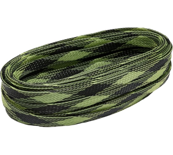 Змейка Maksimal 12 MaksiFlex черно-зеленый 10м 607