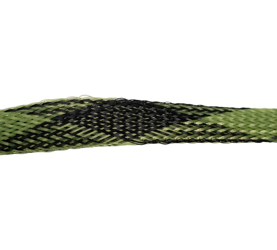 Змейка Maksimal 12 MaksiFlex черно-зеленый 10м 607
