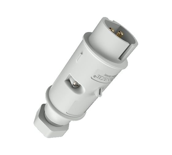 Кабельная вилка Mennekes 16А/50В/2П/IP44 656A