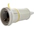 Кабельная розетка Mennekes 16A2п+з 220B серая SCHUKО 10751 1