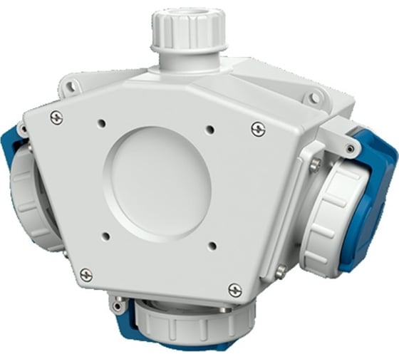 Розетка Mennekes DELTA-BOX 3 розетки SCHUKO 16А/220В/IP68 10860 1
