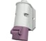 Настенная розетка Mennekes 16А/25В/2П/IP44 1825 1