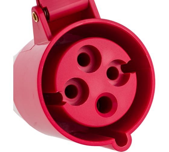Переносная розетка 224 3Р+РЕ 32А 380В IP44 TDM ELECTRIC SQ0603-0013