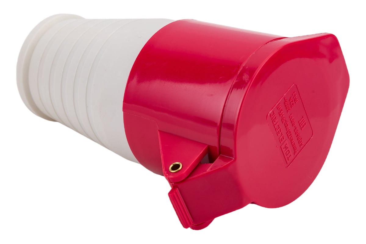 Переносная розетка 225 3Р+РЕ+N 32А 380В IP44 TDM SQ0603-0014 - выгодная ...