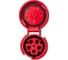 Розетка TDM ELECTRIC 235 переносная 63А 380В IP54 SQ0603-0018 5