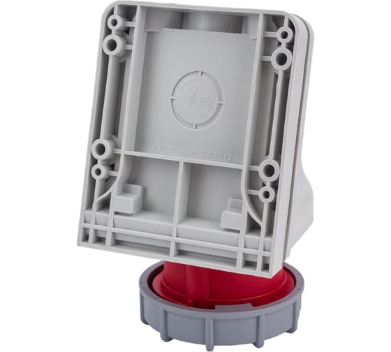 Розетка наружной установки IP67 16А 3Р+РЕ 380В TDM ELECTRIC SQ0611-0029