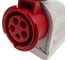 Розетка наружной установки IP67 16А 3Р+РЕ+N 380В TDM ELECTRIC SQ0611-0030 4