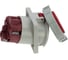 Встраиваемая наклонная розетка INPIN 125A/400V/3P+N+E/IP67, фланец 110x114 CA216 2