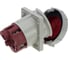 Встраиваемая наклонная розетка INPIN 125A/400V/3P+N+E/IP67, фланец 110x114 CA216 3