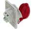 Встраиваемая наклонная розетка INPIN 16A/400V/3P+N+E/IP44, фланец 92x100 CA1473 3