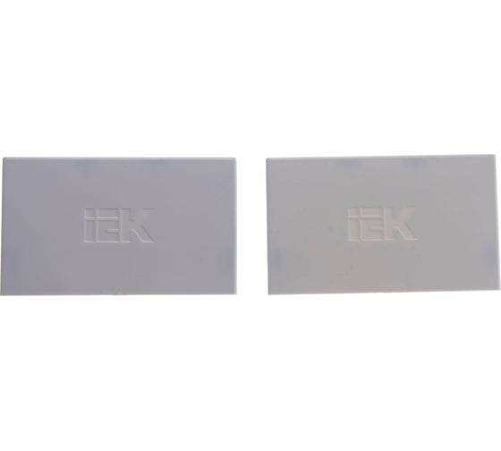 Заглушка КМЗ 100x60 уп.2шт IEK ЭЛЕКОР CKMP10D-Z-100-060-K01 303073