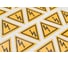 Знак "молния" 25мм EKF 100 шт 208494 an-1-02 3
