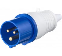 Переносная вилка ВП-102, 16 А, 2 P+E, 220 В, IP44 Dekraft 26001DEK