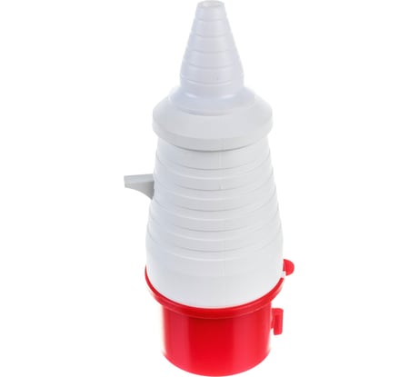 Переносная вилка 16А 3P+E+N 380В тип. роз. 015 IP44 DEKraft 26003DEK 161091