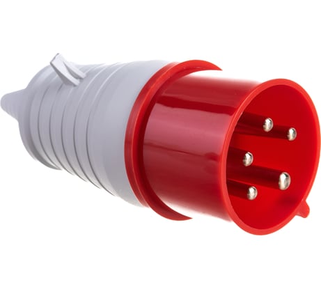 Переносная вилка ВП-102, 32 А, 3 P+E+N, 380 В, IP44 Dekraft 26006DEK