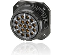 Панельная розетка Valentini SSX 19 pin IP67 SSX19FP-SS