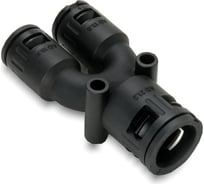 Муфта для гофрированных труб Weyer WQY-PA-21.2/2x13.0B - разветвитель тройник WE3601500