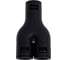 Муфта для гофрированных труб Weyer WQY-PA-15.8/2x15.8B - разветвитель тройник WE3601400 5