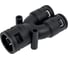 Муфта для гофрированных труб Weyer WQY-PA-28.5/2x21.2B - разветвитель тройник WE3601700 3