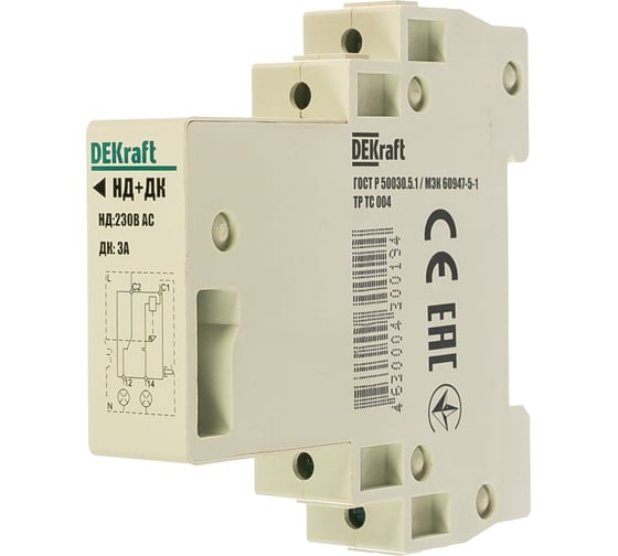 Независимый расцепитель НД101-220В DEKraft 18025DEK 149515 1