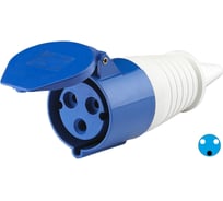 Переносная розетка 16A 2P+E 220В 213 IP44 DEKraft 26010DEK 161103