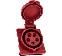 Внутренняя силовая розетка скрытой установки 16A 3P+Е+N 380В IP44 415 EKF ps-415-16-380 126586