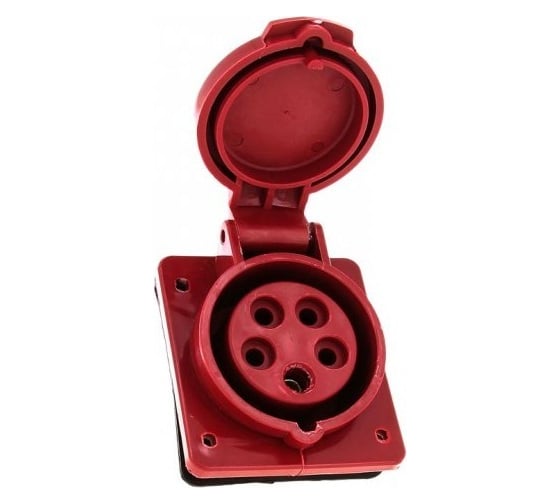 Внутренняя силовая розетка скрытой установки 16A 3P+Е+N 380В IP44 415 EKF ps-415-16-380 126586 1