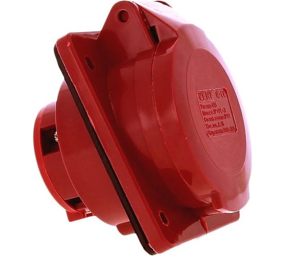 Внутренняя силовая розетка скрытой установки 16A 3P+Е+N 380В IP44 415 EKF ps-415-16-380 126586