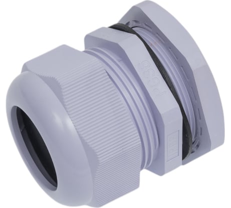 Сальник ГОФРОМАТИК pg 36 пластик (22-32мм) ip68 серый zeta30911