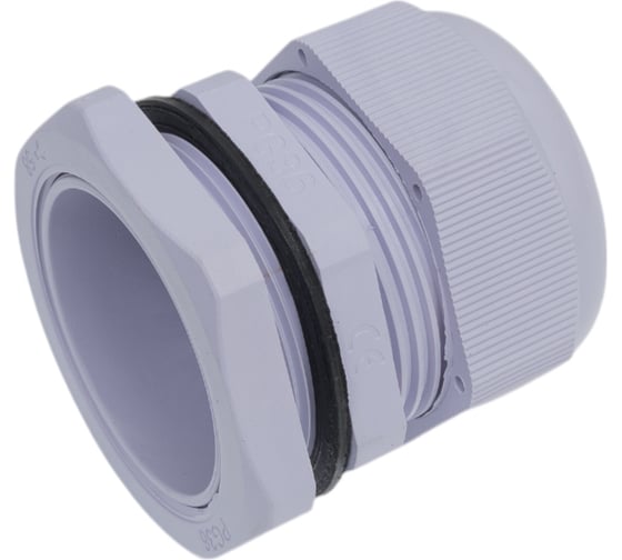 Сальник ГОФРОМАТИК pg 36 пластик (22-32мм) ip68 серый zeta30911
