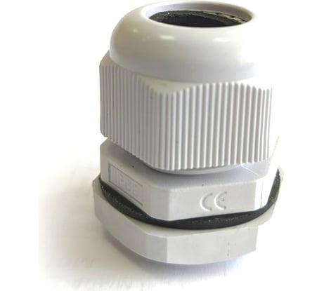 Сальник ГОФРОМАТИК pg 42 пластик (32-38мм) ip68 серый zeta30910