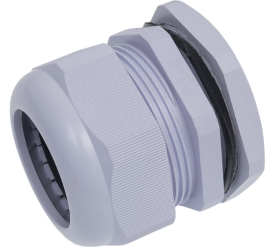 Сальник ГОФРОМАТИК pg 48 пластик (37-44мм) ip68 серый zeta30909 1