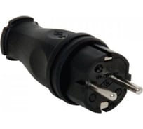 Переносная вилка, каучук, синяя 2P+E, 1х16A, 220-240V, IP44 T-Plast 31.01.301.0900