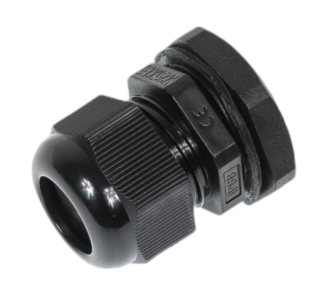 Сальник ГОФРОМАТИК mg 25 пластик (12-15мм) ip68 черный zeta30922