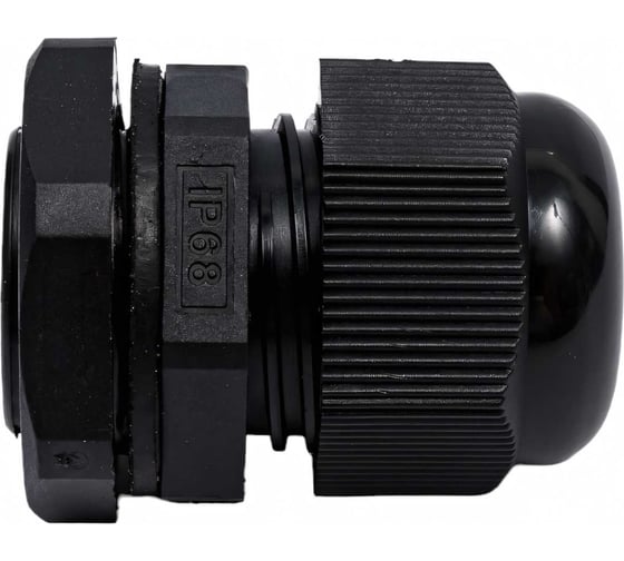 Сальник ГОФРОМАТИК mg 20 пластик (6-12мм) ip68 черный zeta30923