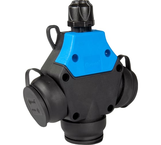 Кабельный тройник с заглушками TP Electric 16A/240В/IP54 3101-314-0300 1
