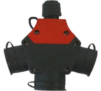 Трехфазный разъем-тройник IP44 T-Plast 31.01.315.0300
