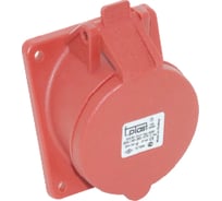 Станковая угловая розетка 3P+N+E, 5х16А, 380-415V, IP44 T-Plast 31.05.309.1600