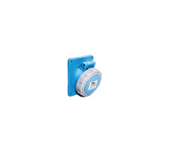 Станковая угловая розетка 2Р+E, 3х32А, 200-250V, IP67 T-Plast 31.25.309.0900 1